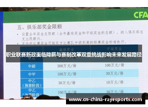 职业联赛新政面临降薪与赛制改革双重挑战影响未来发展路径